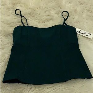 And I emerald green zip up top!